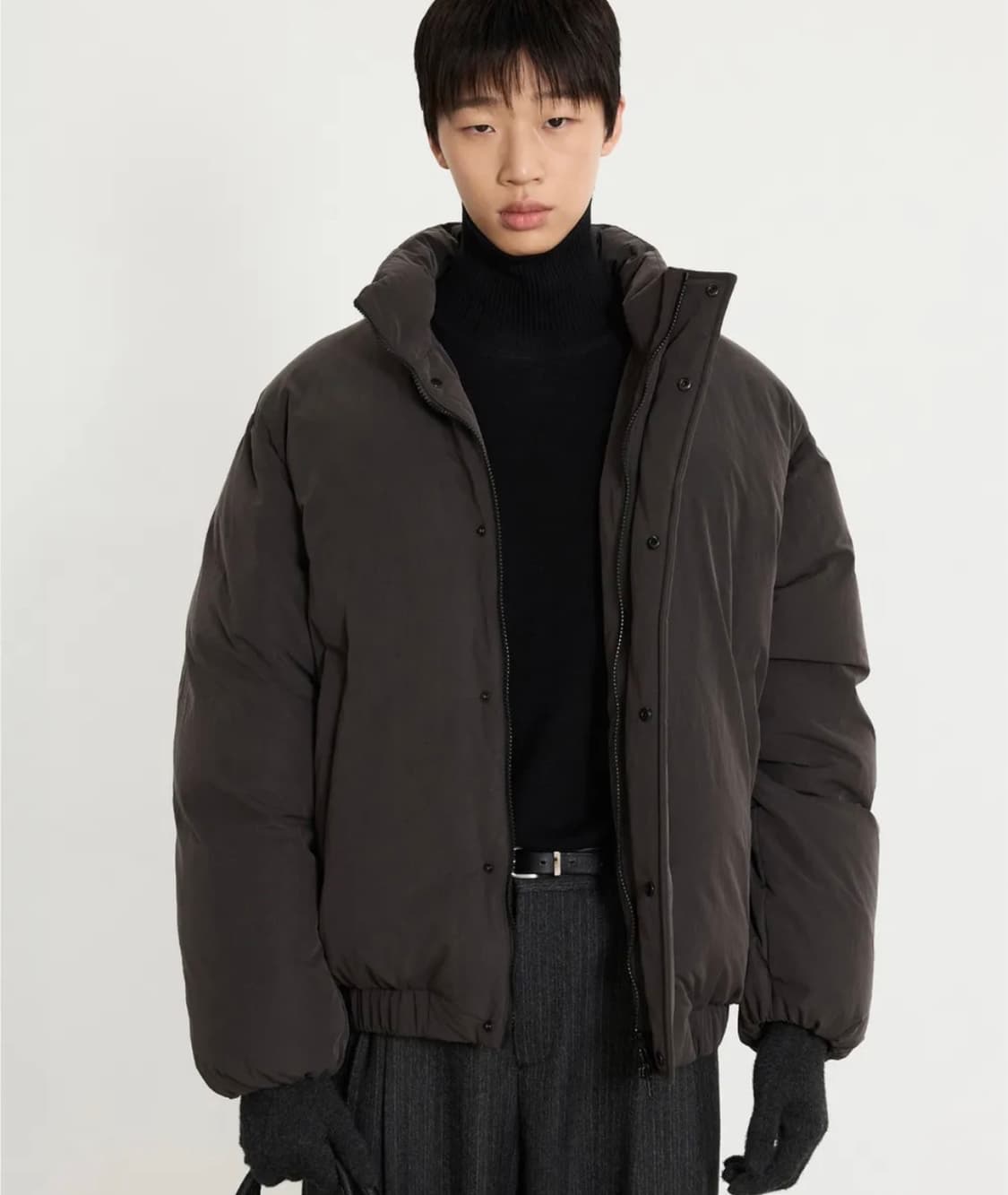 (105) 25FW TNGT 유로피안 구스다운 패딩 빈티지브라운 상품이미지1