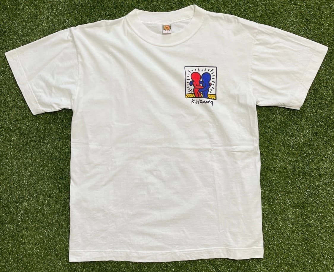 90s 키스헤링 팝 아트 티셔츠 상품이미지2