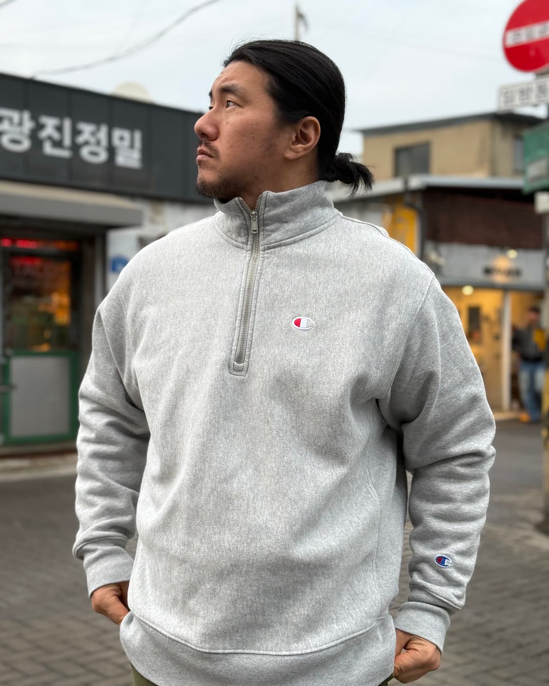 챔피온 리버스위브 풀오버 스웻셔츠 XL 상품이미지8