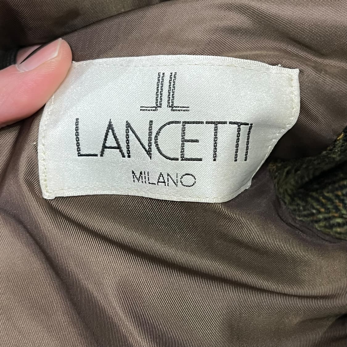 란센티 해리스트위드 울블레이저 s08520 상품이미지8