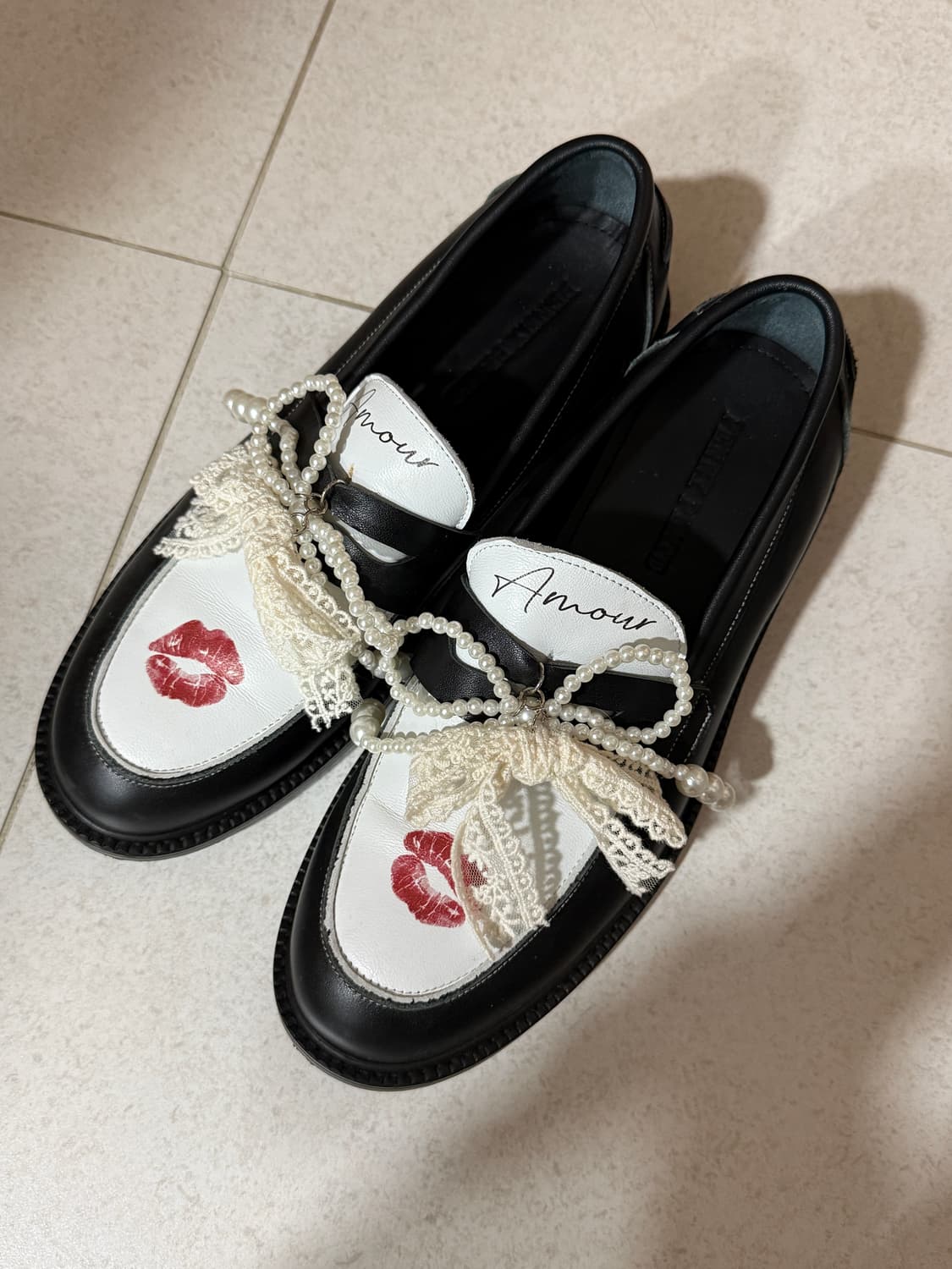 [GD 착용] 페니플레이트 키스 로퍼  상품이미지3