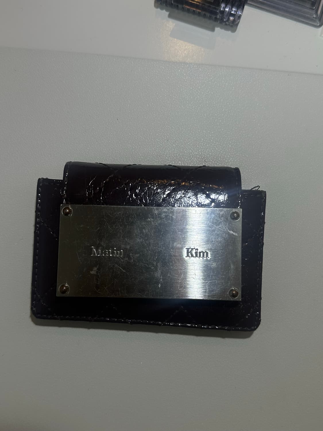 마뗑킴 카드지갑 QUILTING ACCORDION WALLET 상품이미지1