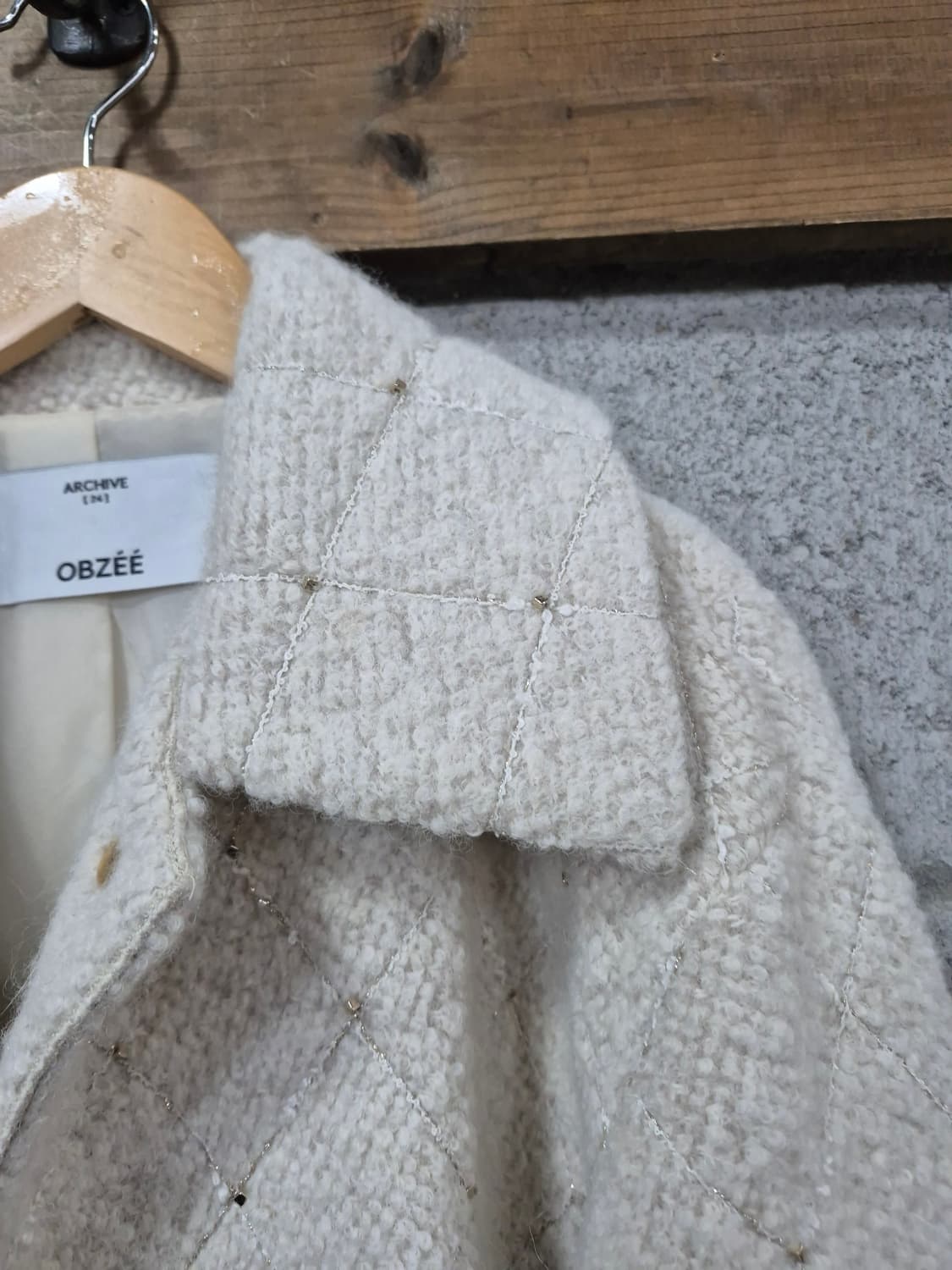 오브제아카이브 알파카혼방 코트 상품이미지4