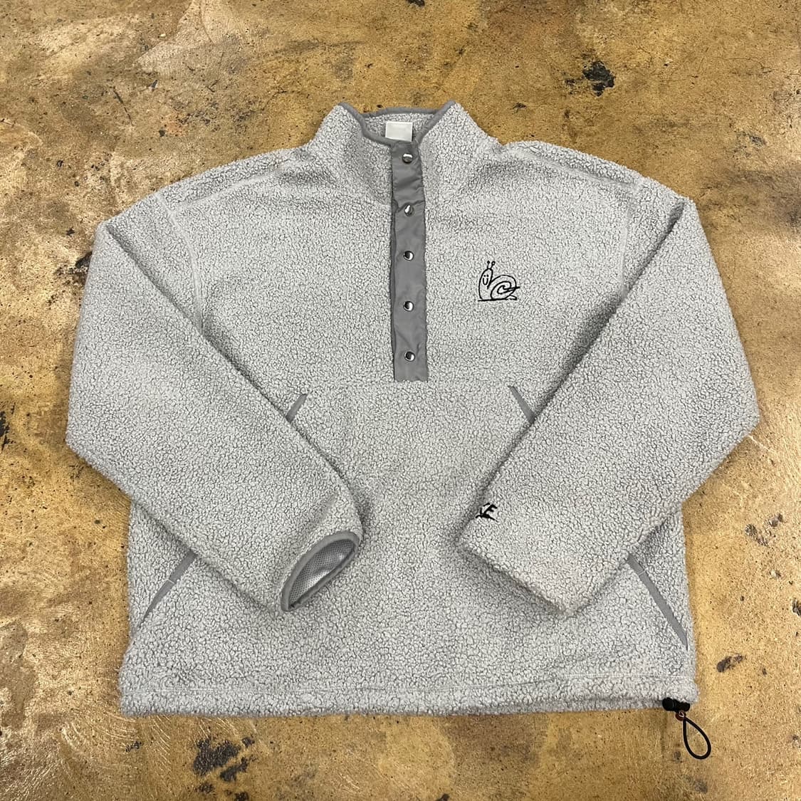 [정품/L] 나이키 풀오버 플리스 회색 b19 상품이미지2