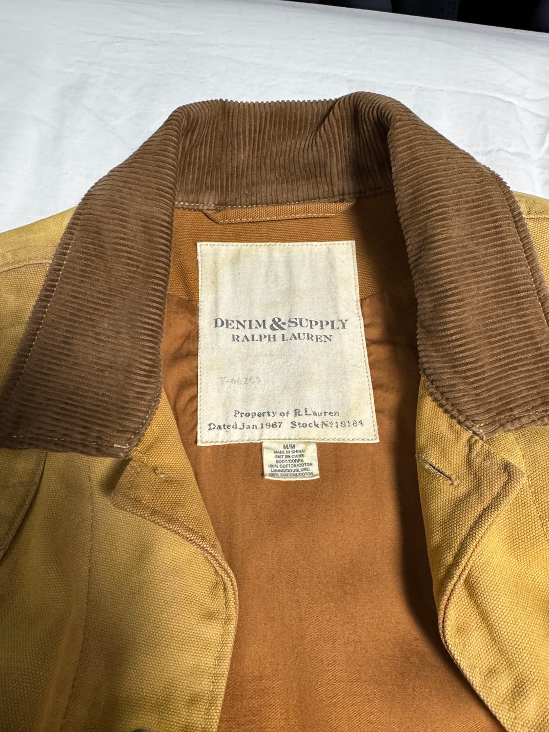 빈티지 랄프로렌 헌팅 자켓 denim & supply 상품이미지3