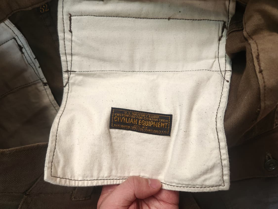 프리휠러스 에비에이터 팬츠 올리브 32 상태최상 상품이미지7