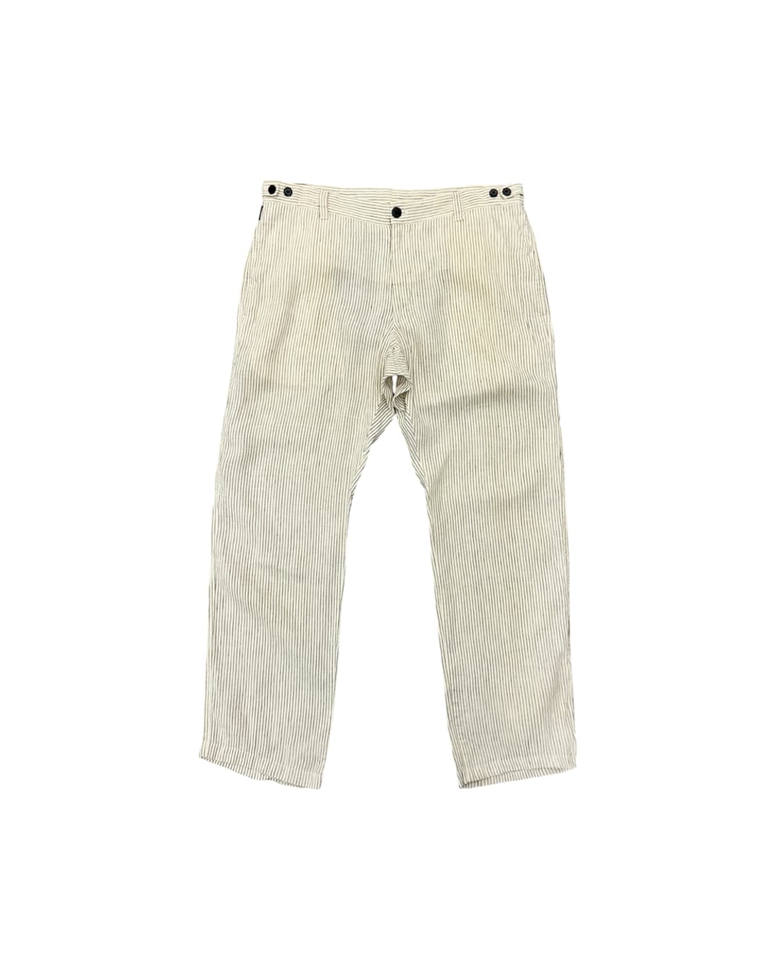 아르마니 꼴레지오니 스트라이프 린넨 팬츠 상품이미지4