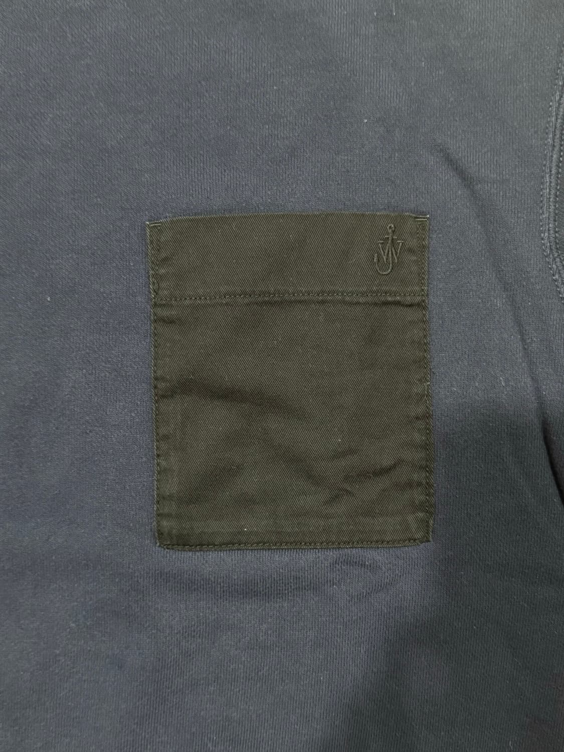 유니클로 JW 앤더슨 맨투맨 L 네이비 상품이미지4