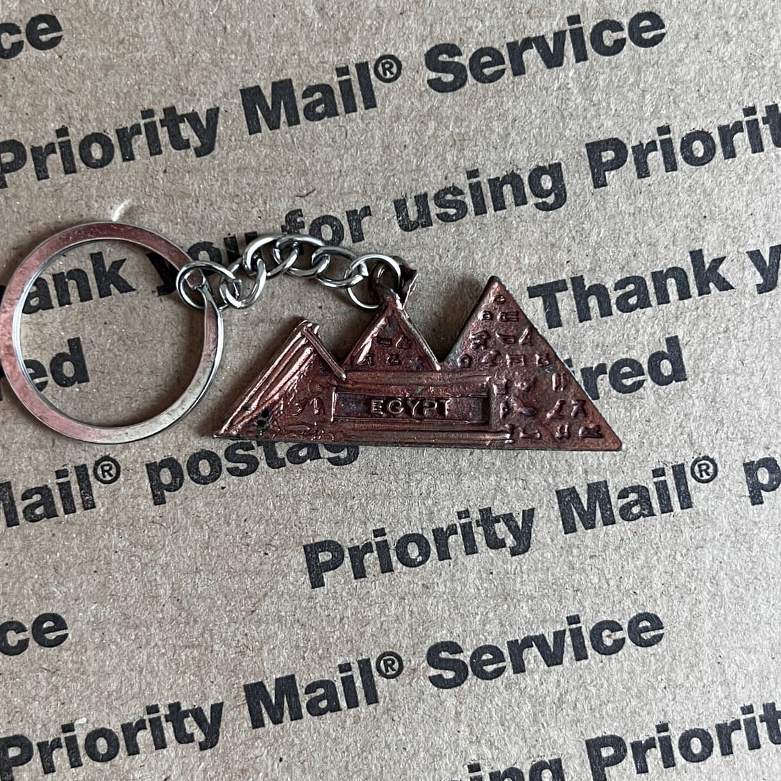 90s vtg Pyramid Keyring 상품이미지2