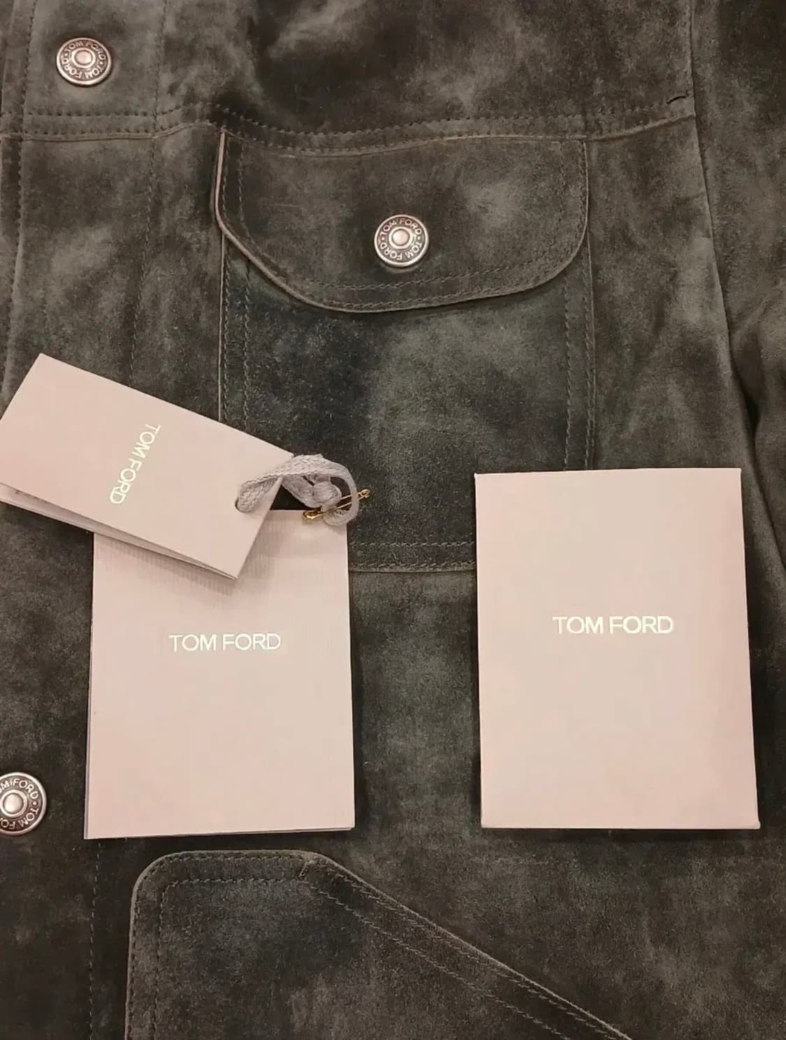 TOM FORD SUEDE DOWN TRUCKER JACKET 상품이미지4