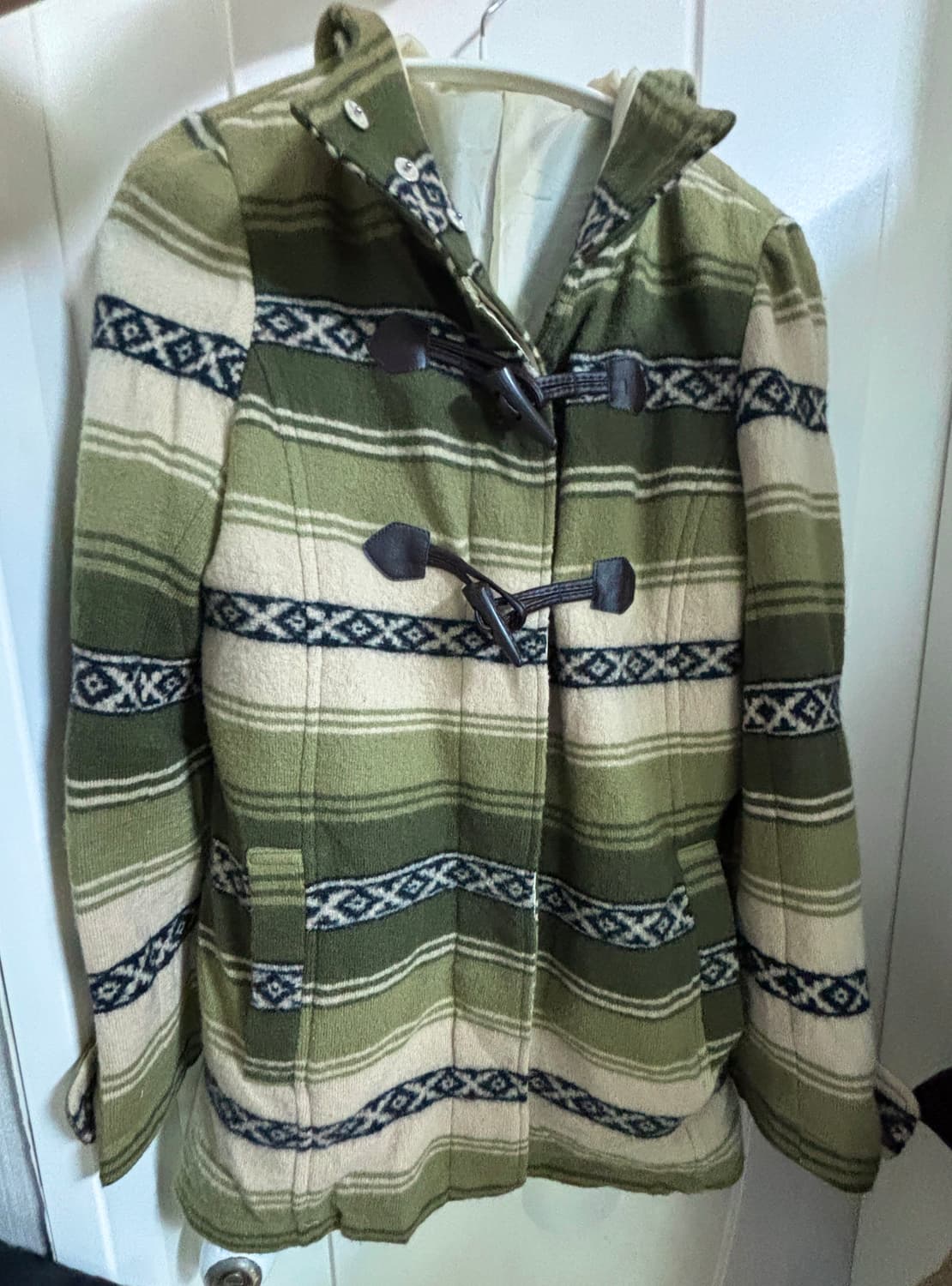 말차 떡코 가벼워서 지금 딱! 빈티지 모리 떡볶이코트 급처 상품이미지2