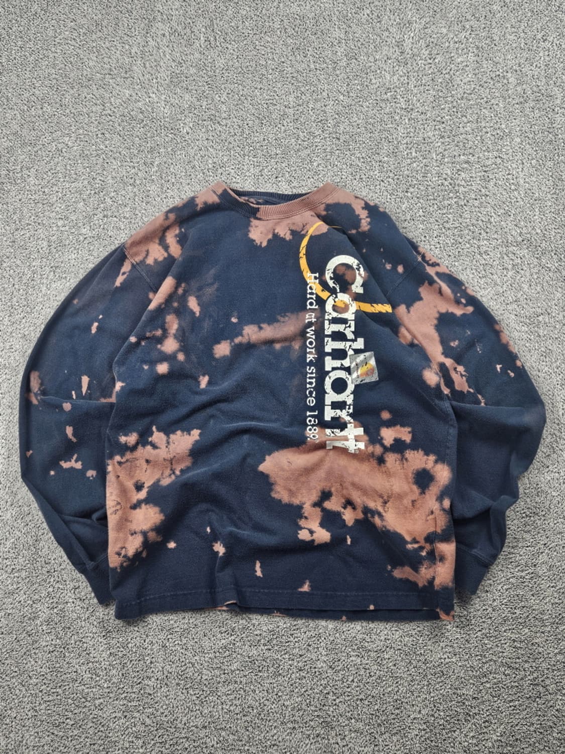 칼하트 다잉 워시드 커스텀 롱 슬리브 ( M ) / 10567 상품이미지1