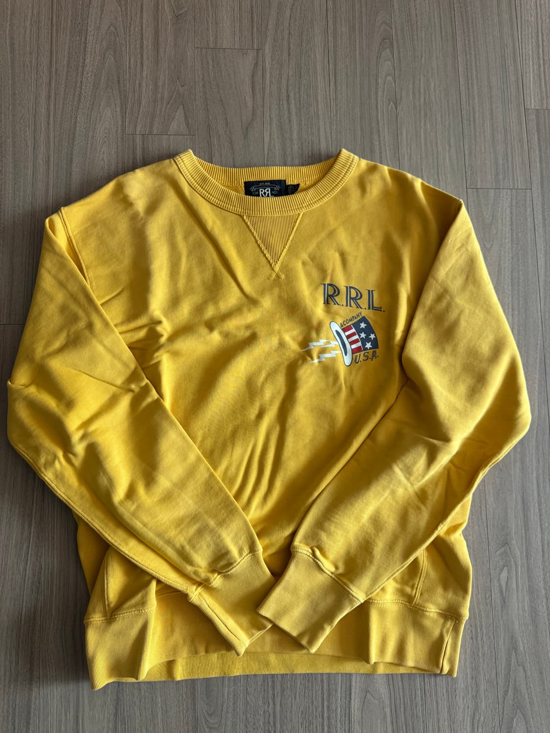 더블알엘 그래픽 스웻셔츠 L사이즈 상품이미지1