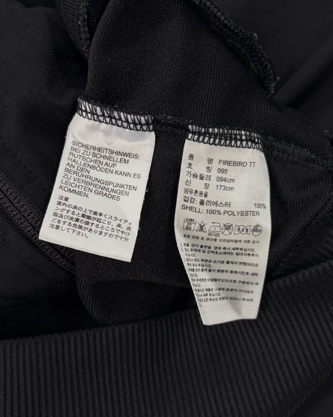 [M]아디다스 파이어버드 블랙 트랙탑 져지 상품이미지8