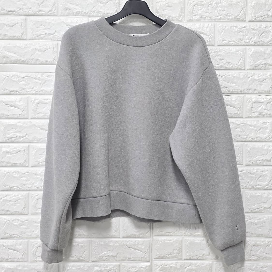 택포) 알렉산더왕 회색 맨투맨 M 상품이미지1