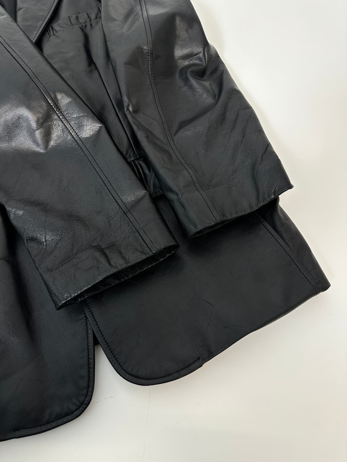 vintage 리얼 가죽 자켓 상품이미지4