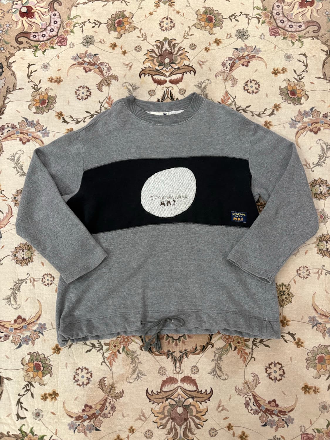 이세이미야케 스포르팅기어 하이 빅로고 맨투맨 상품이미지1