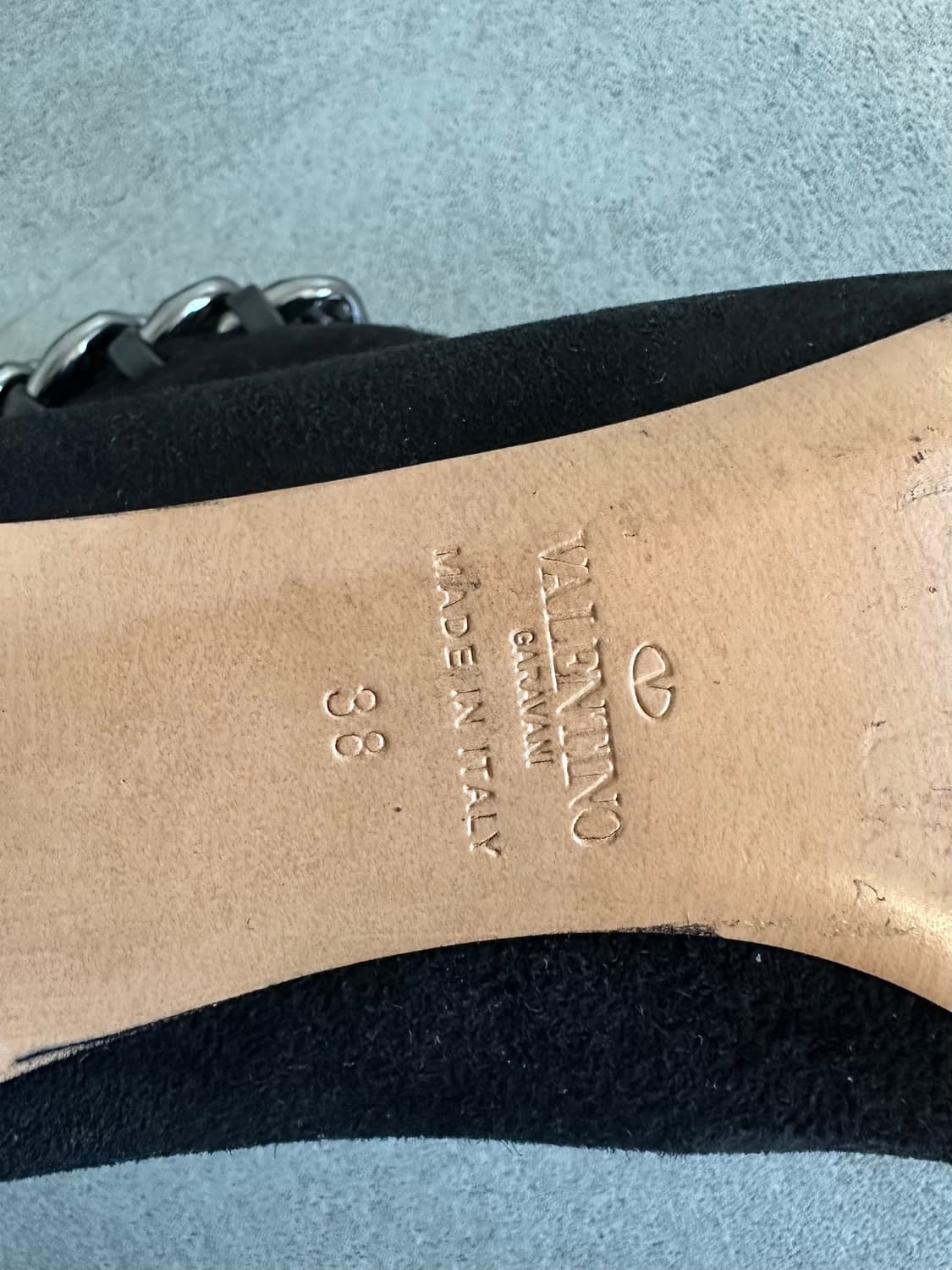 발렌티노 가라바니 스퀘어토 체인 스웨이드 부츠 상품이미지8