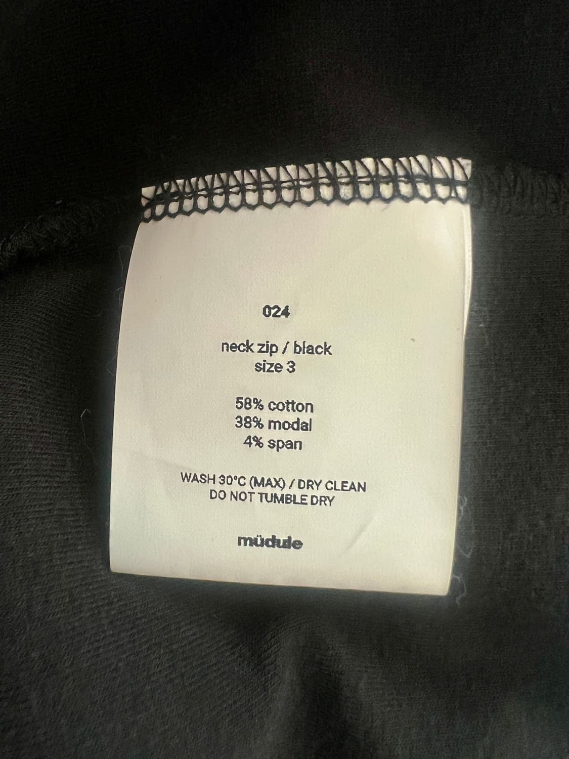 mudule 머듈 넥집 black 3 size 상품이미지2