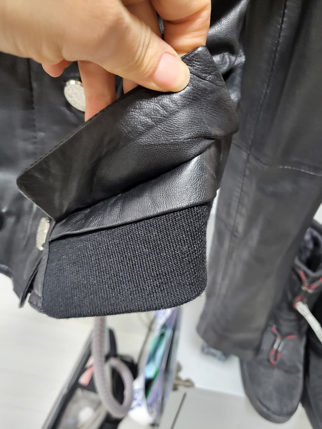 (새제품)세일세일!천연양가죽 자켓 상품이미지6