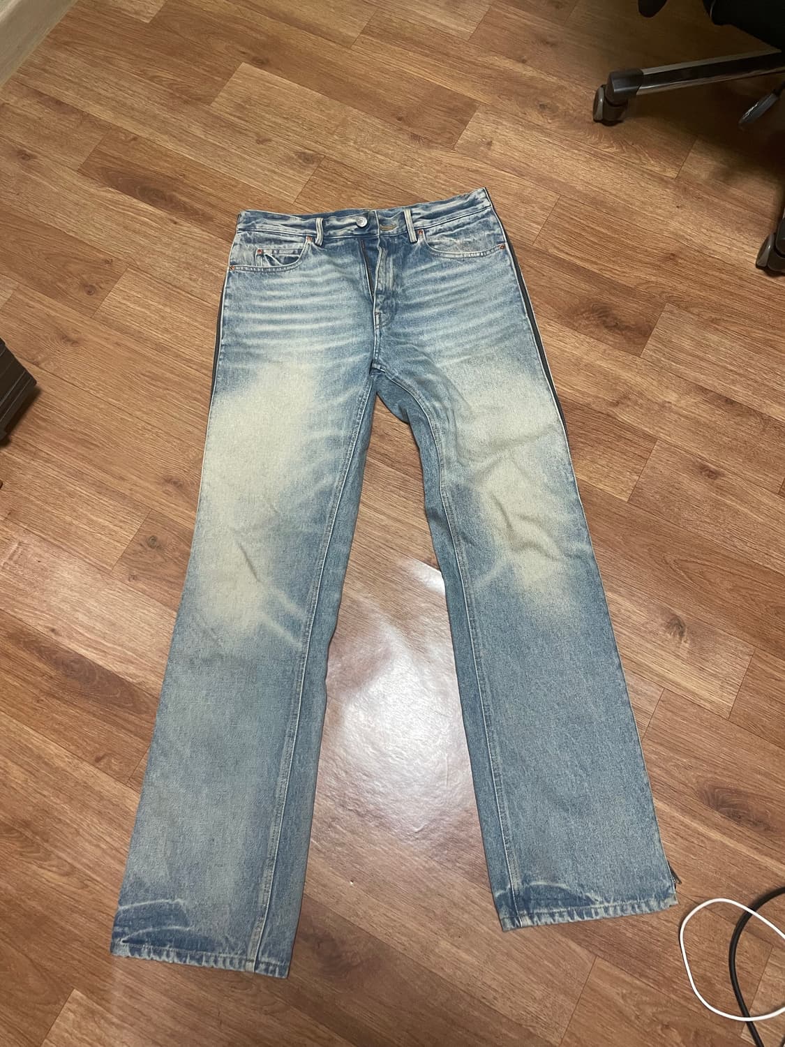 마틴로즈 사이드 지퍼 청바지 상품이미지1