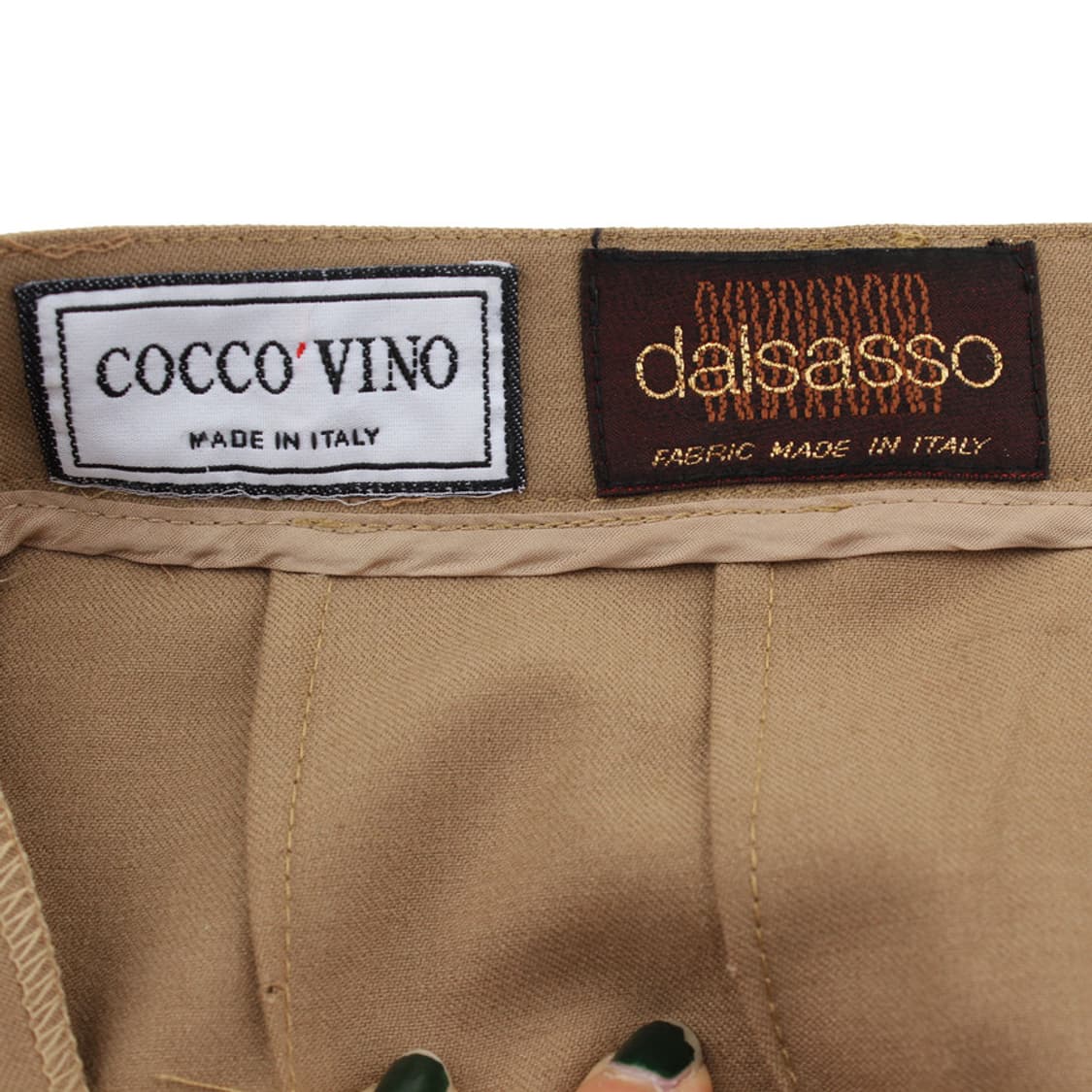 코코비노 카멜 울 팬츠(66) 상품이미지4