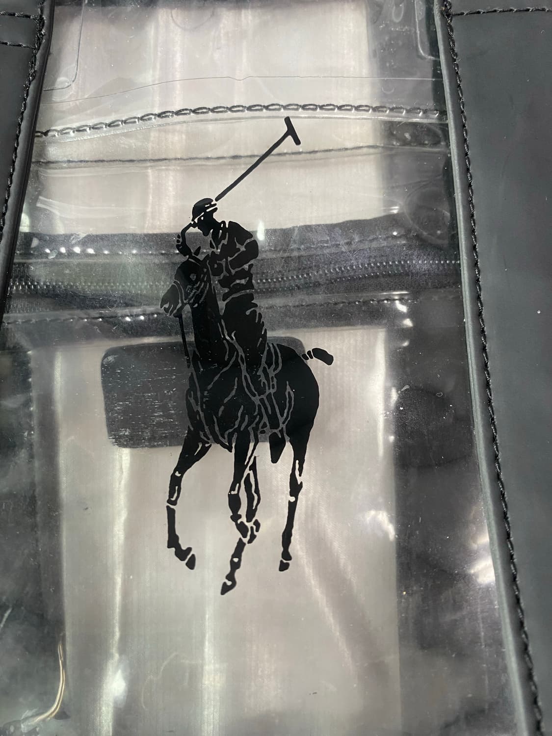 랄프로렌 투명 토트백 상품이미지3