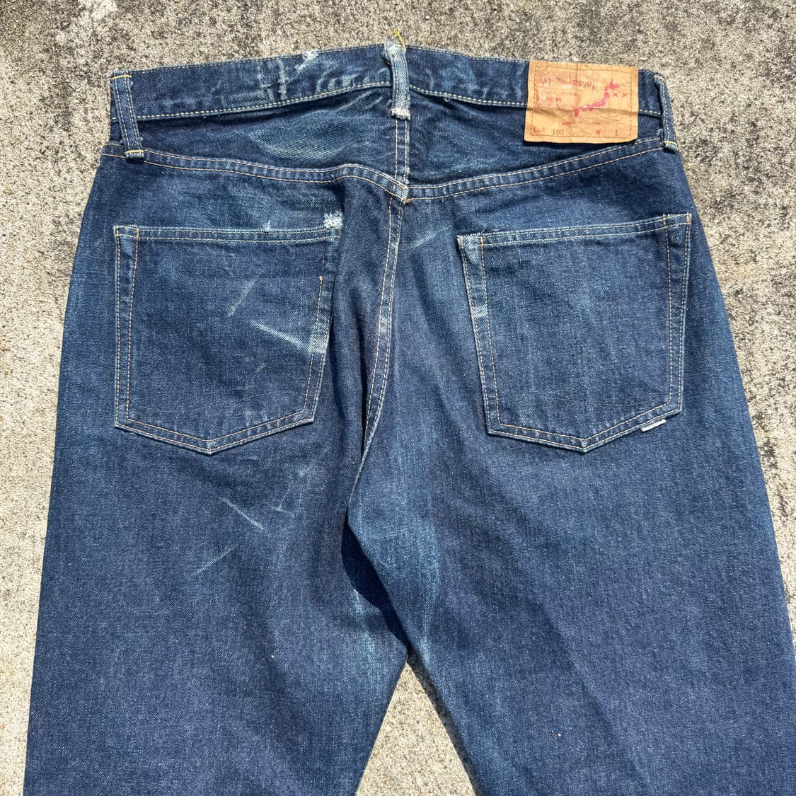 [32] Orslow 오어슬로우 105 셀비지 데님 팬츠 상품이미지4