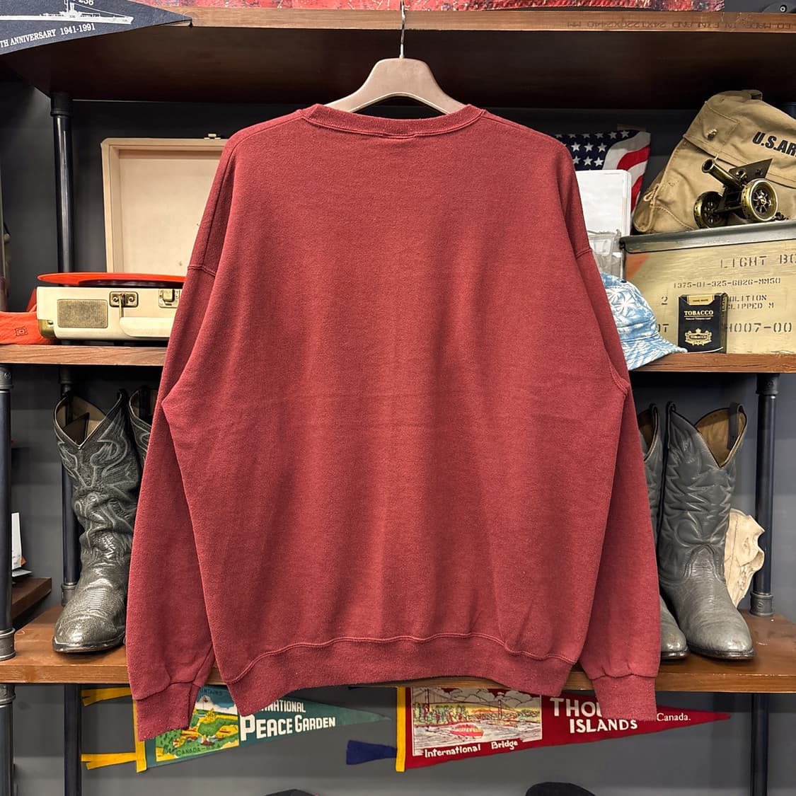 90s 미네소타 골든 구퍼스 칼리지팀 서포터즈 스웻셔츠 N1241 상품이미지2