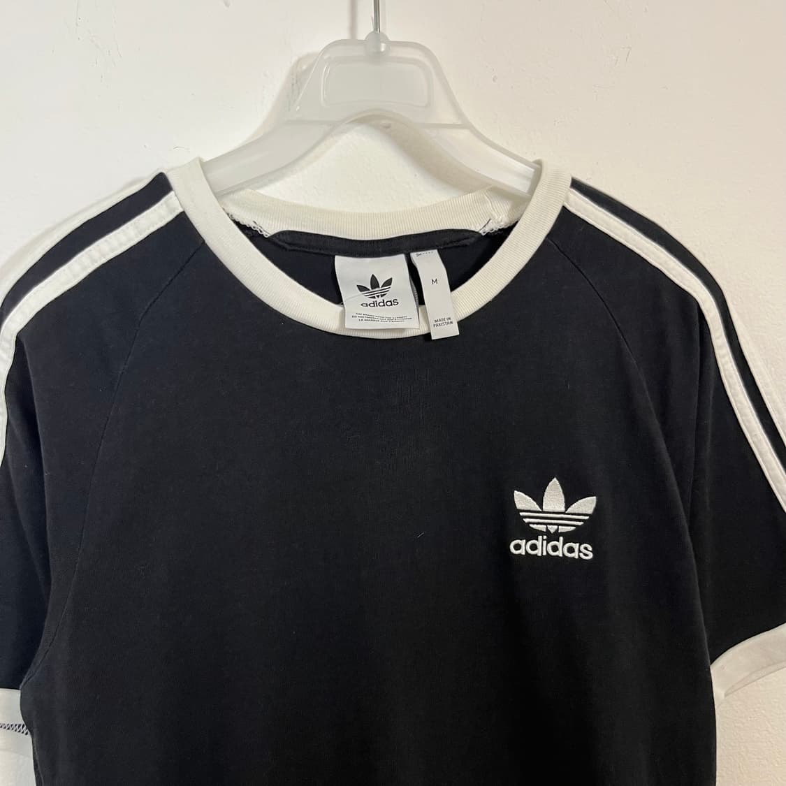 Adidas black firebird ringer t-shirt 상품이미지5