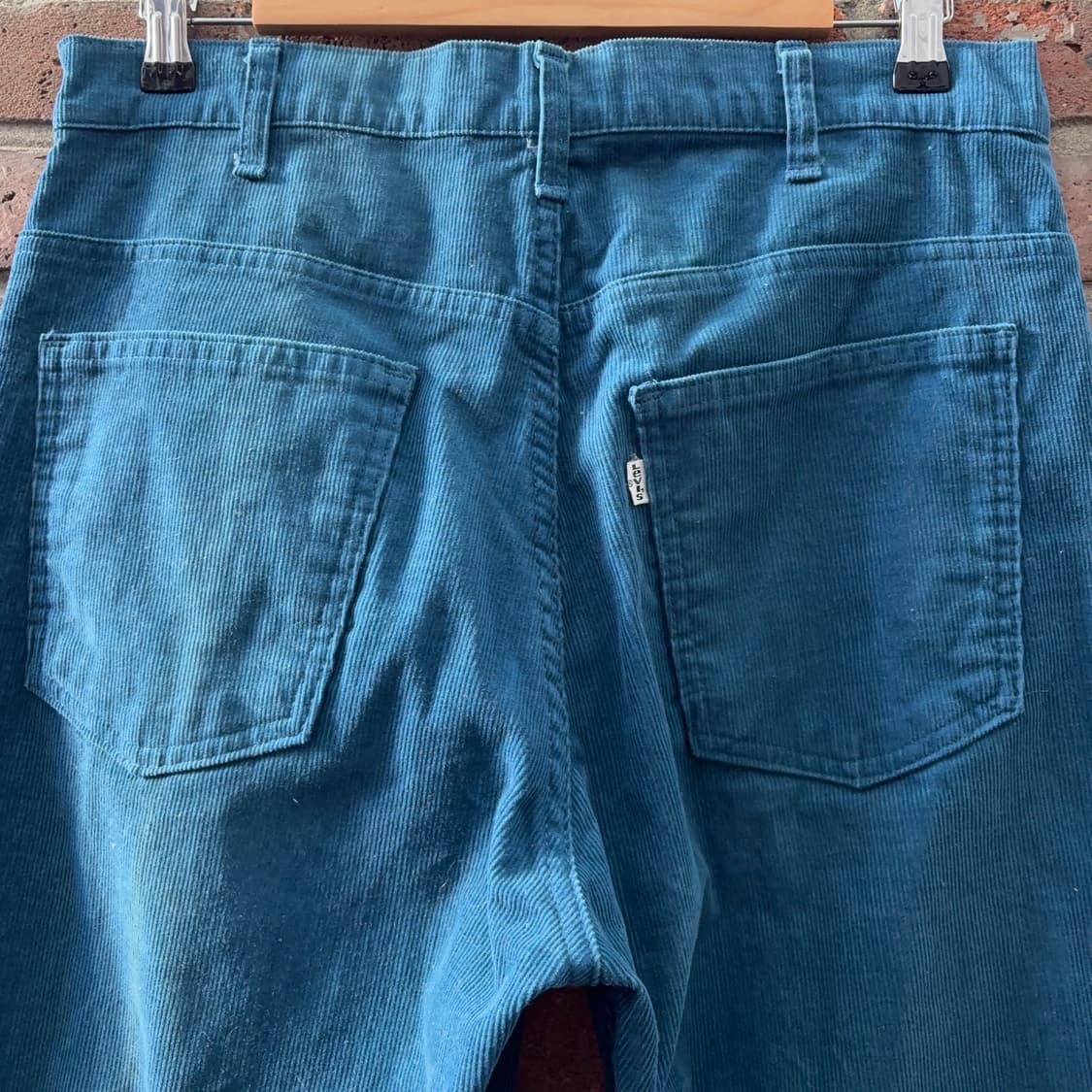 70s USA 리바이스 Levi’s 646 코듀로이 벨바텀 팬츠 상품이미지8