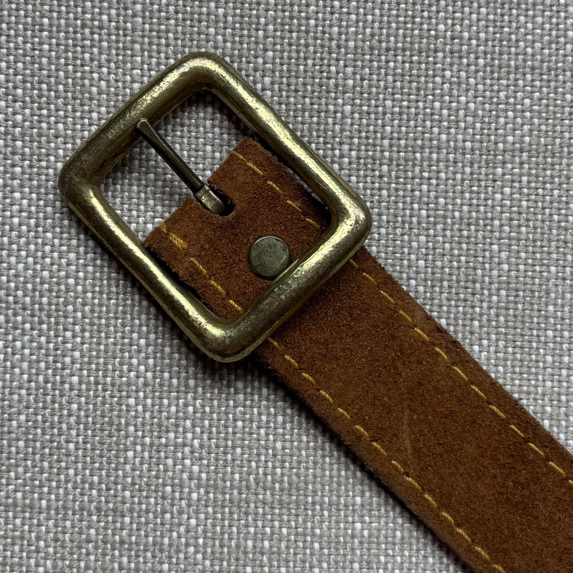 [33-34] 80s USA HICKOK 브라운 스웨이드 히콕 벨트 상품이미지5