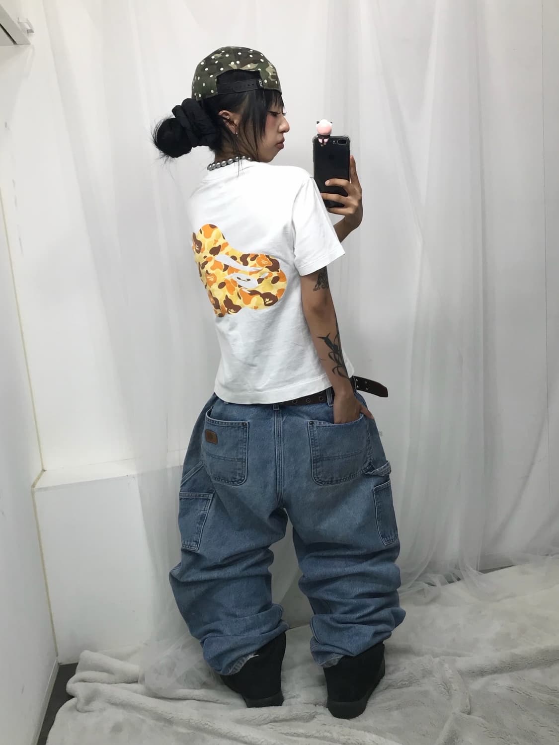 ⭐️ 베이프 카모패턴 프린팅 반팔 티셔츠 ⭐️ 상품이미지5