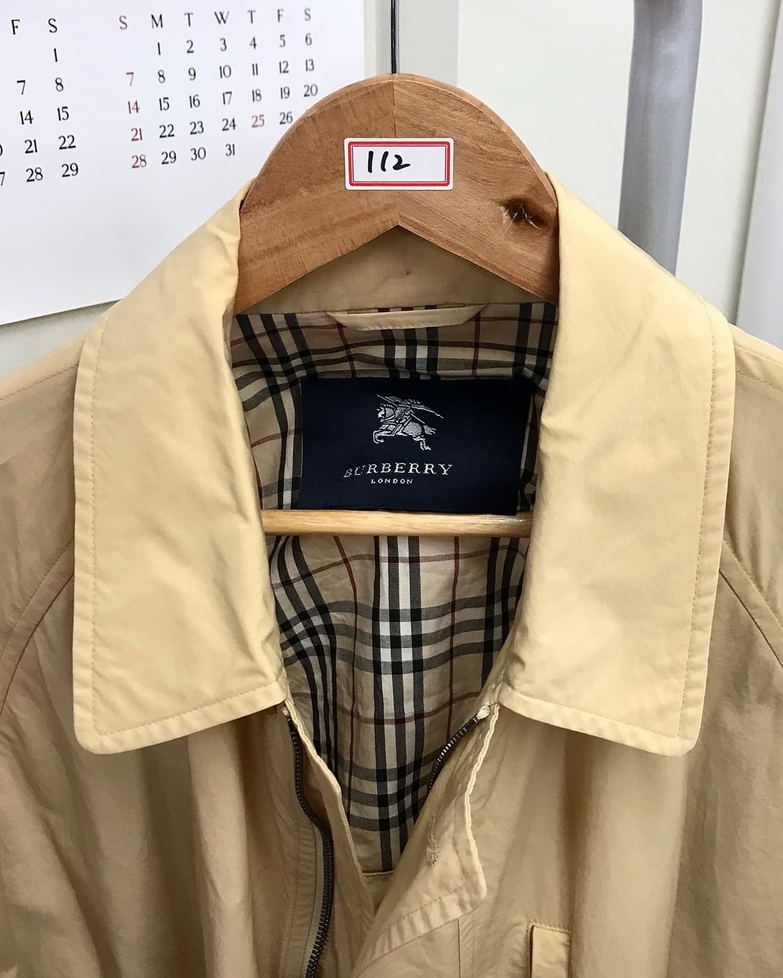 버버리 로고 롱 자켓 상품이미지2