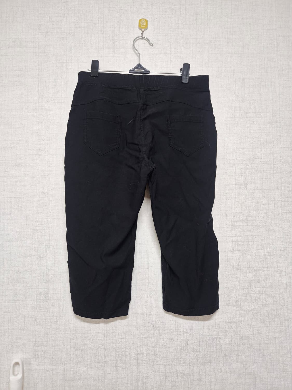 블랙 칠부바지 상품이미지2