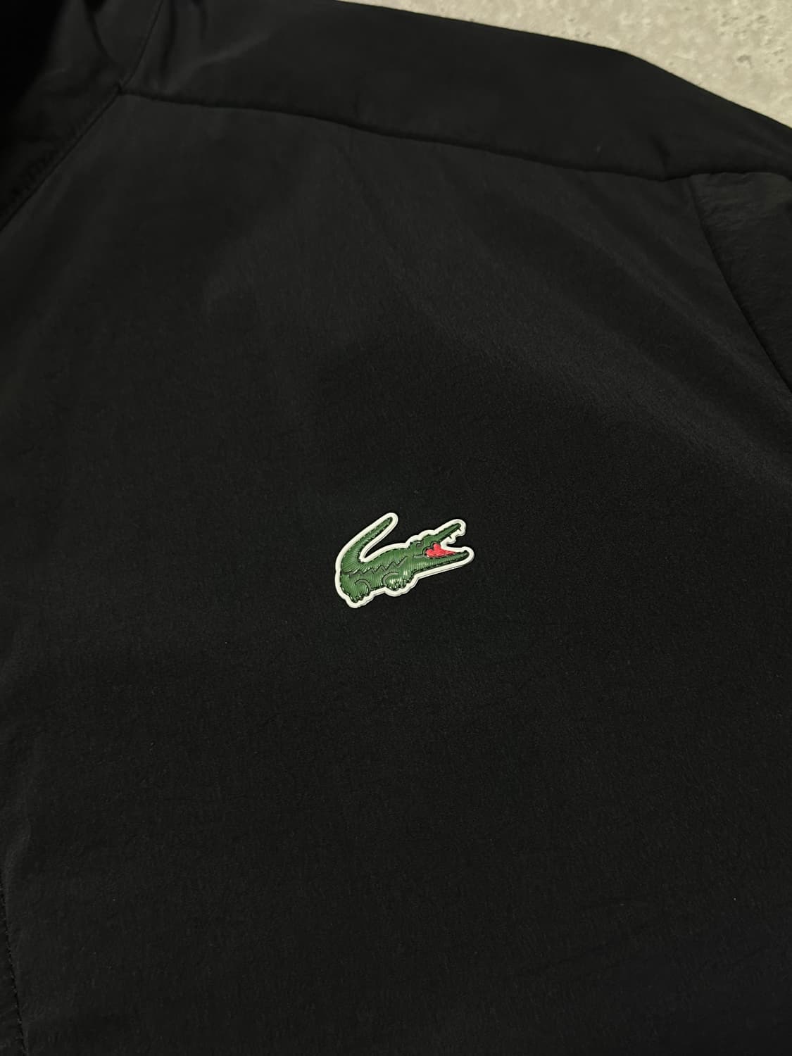 라코스테 스몰로고 솔리드 우븐 바람막이 상품이미지3