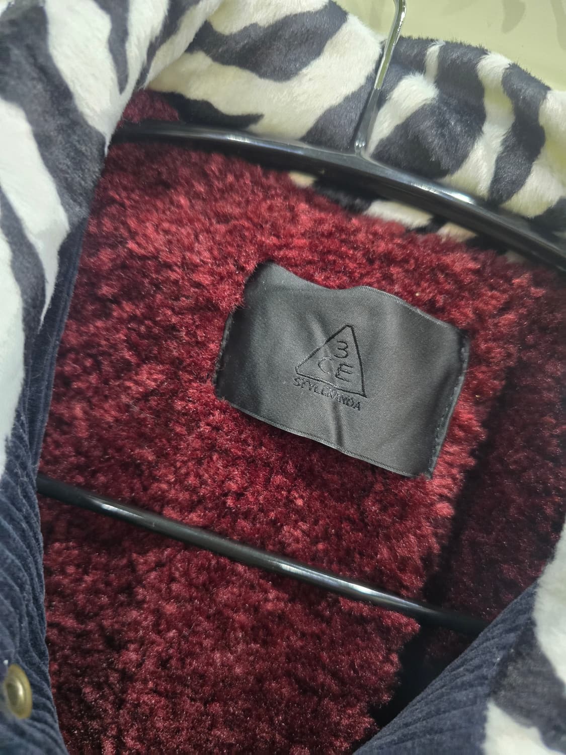 스티렌난다 3CE 코듀로이 지브라 자켓 상품이미지8