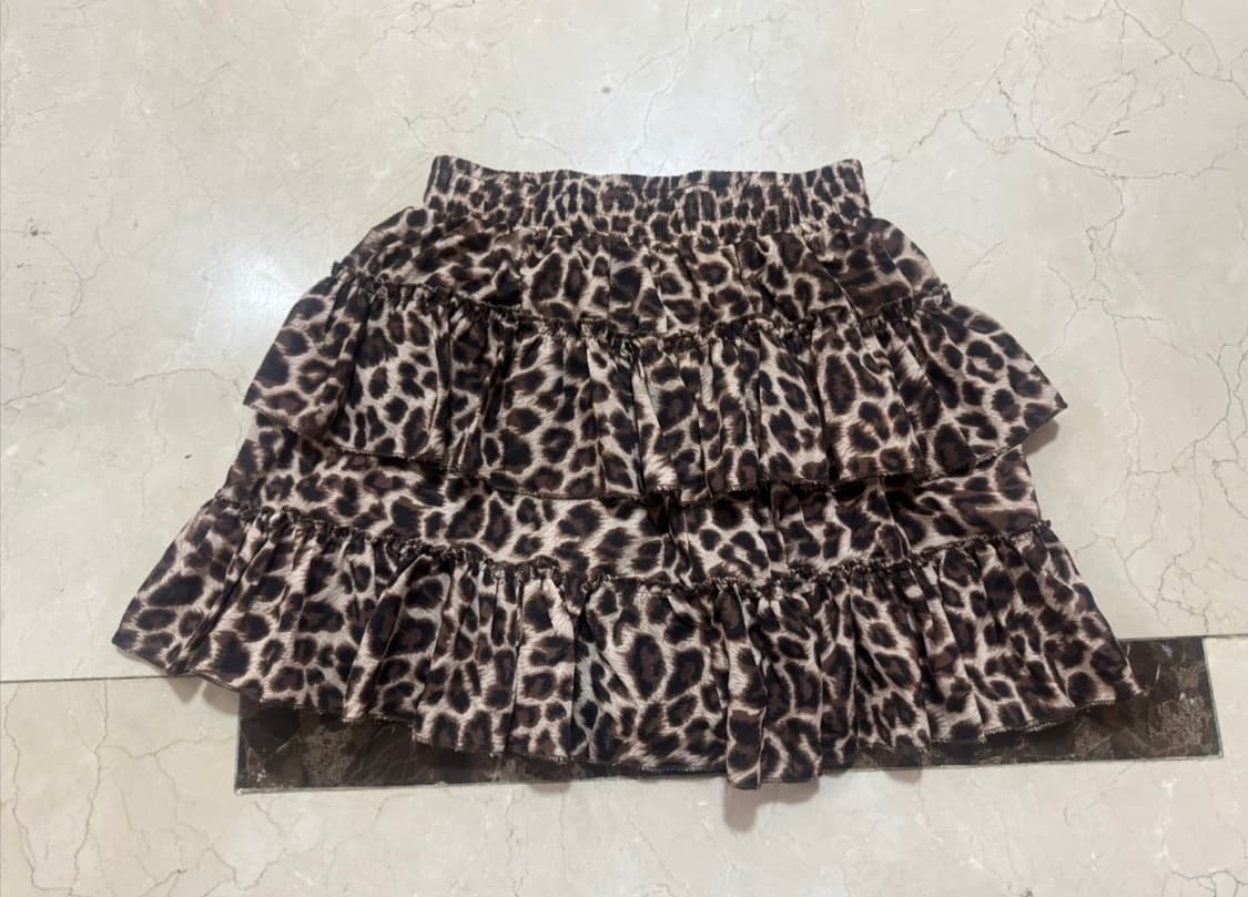 레오파드 캉캉 스커트 상품이미지3
