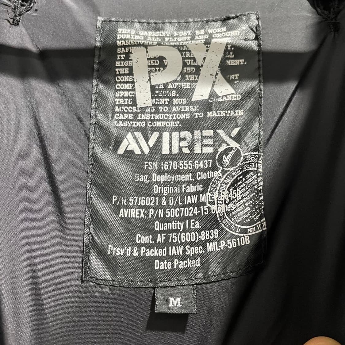 아비렉스 워크야상 상품이미지5