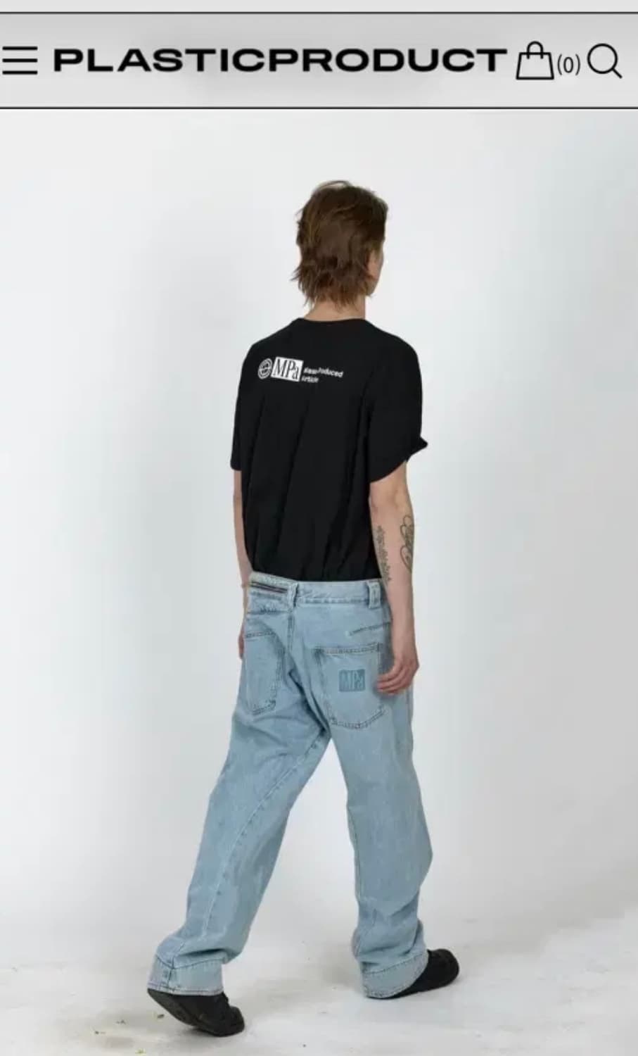 새거)플라스틱프로덕트 MPa DRIFT DENIM 드리프트 데님팬츠 S 상품이미지6