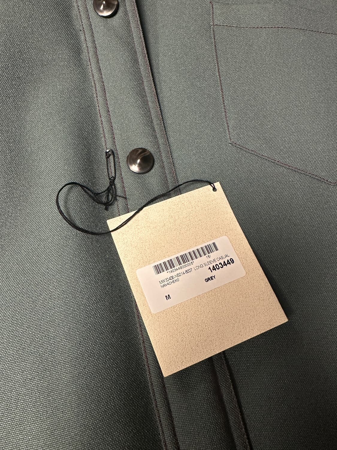 [M] 나마체코 namacheko deke 패디드 셔츠 aw20 상품이미지6