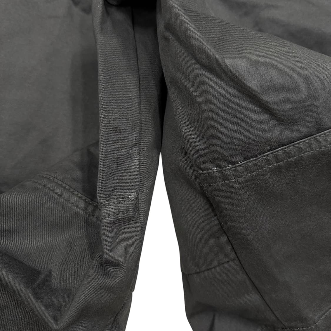 마뗑킴 맨 코팅 코튼 버뮤다 팬츠 바지 차콜 L 상품이미지9