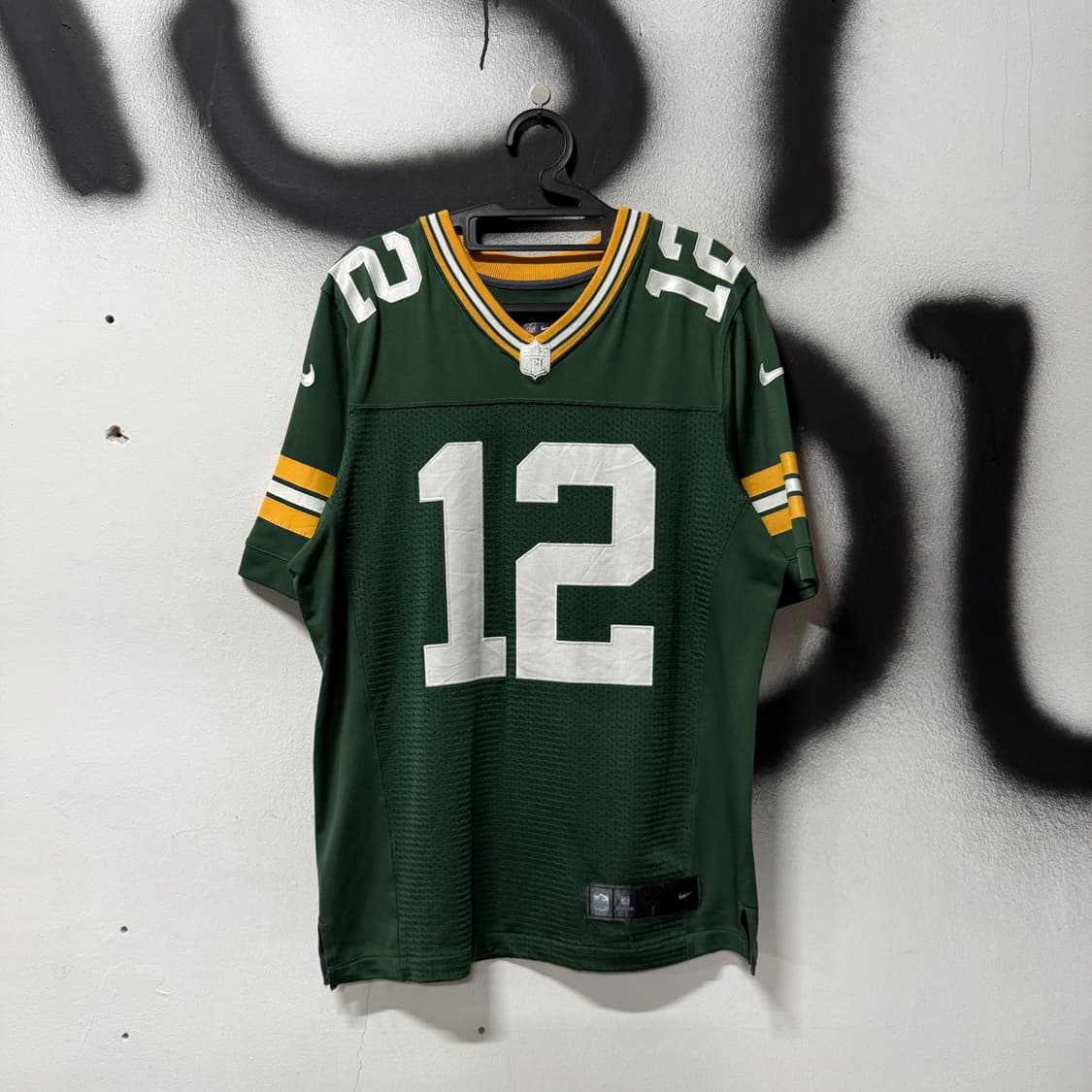 나이키 x NFL 그린베이 패커스 애런 로저스 마킹 풋볼 져지 상품이미지1