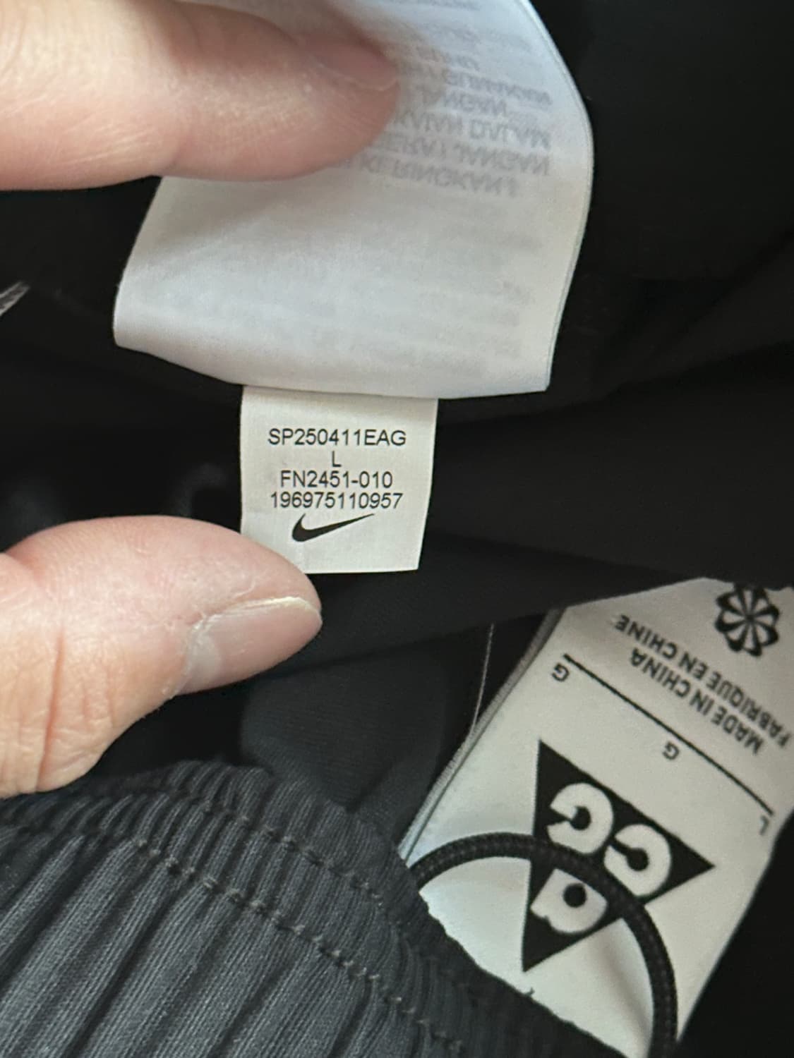 나이키 ACG 트레일 팬츠 L 상품이미지3