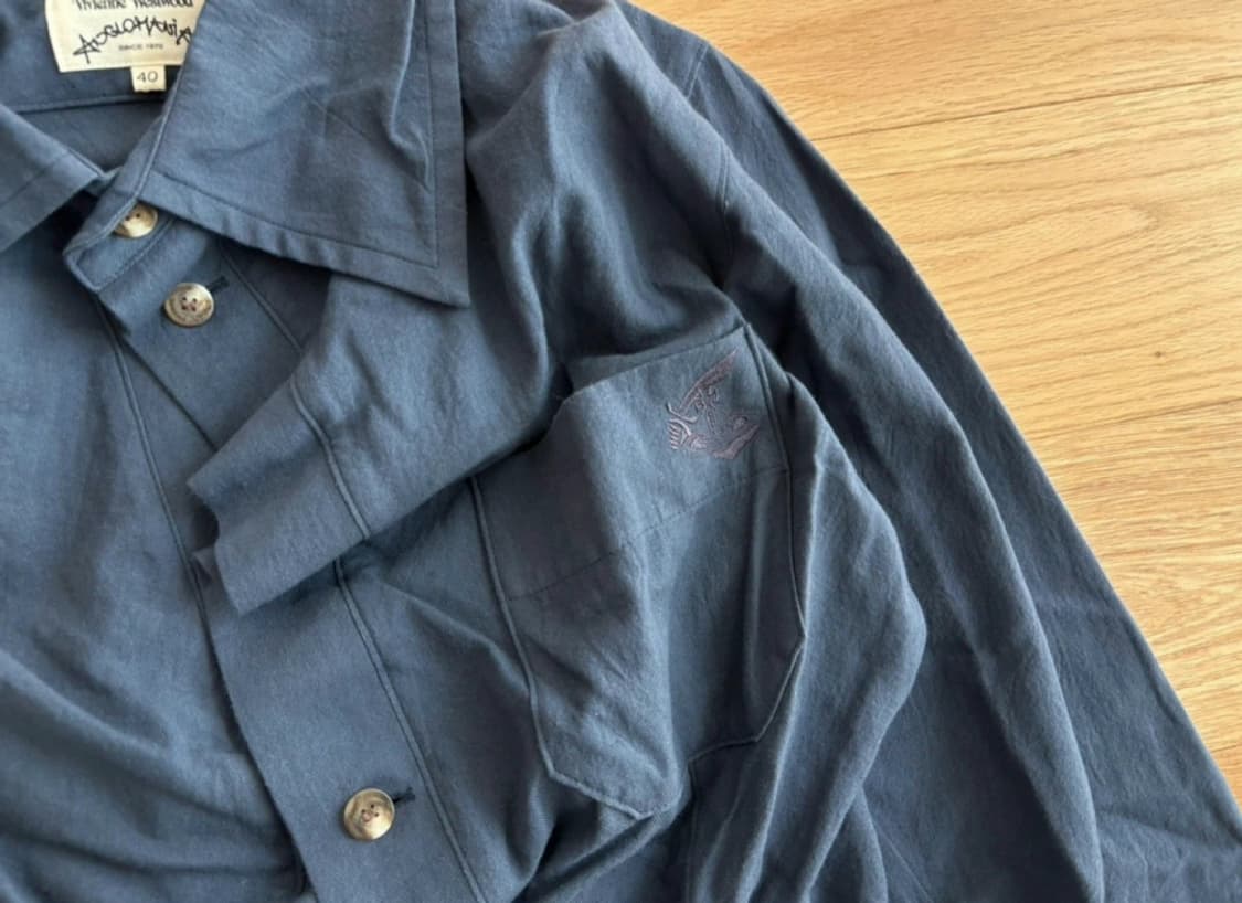 비비안웨스트우드 셔츠 원피스 40 상품이미지4