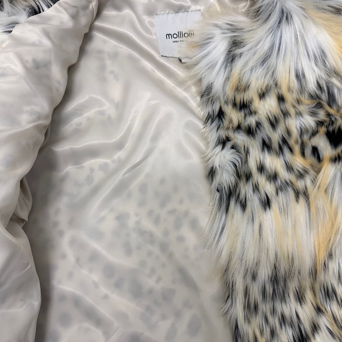 molliolli 몰리올리 여성 퍼 자켓 F 상품이미지5