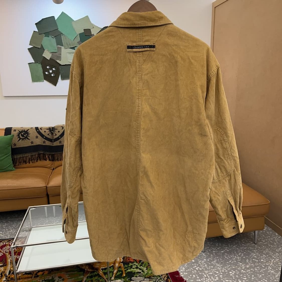 챔피온 USA 빈티지 코듀로이 골덴 누빔 자켓 105 C05583 상품이미지2