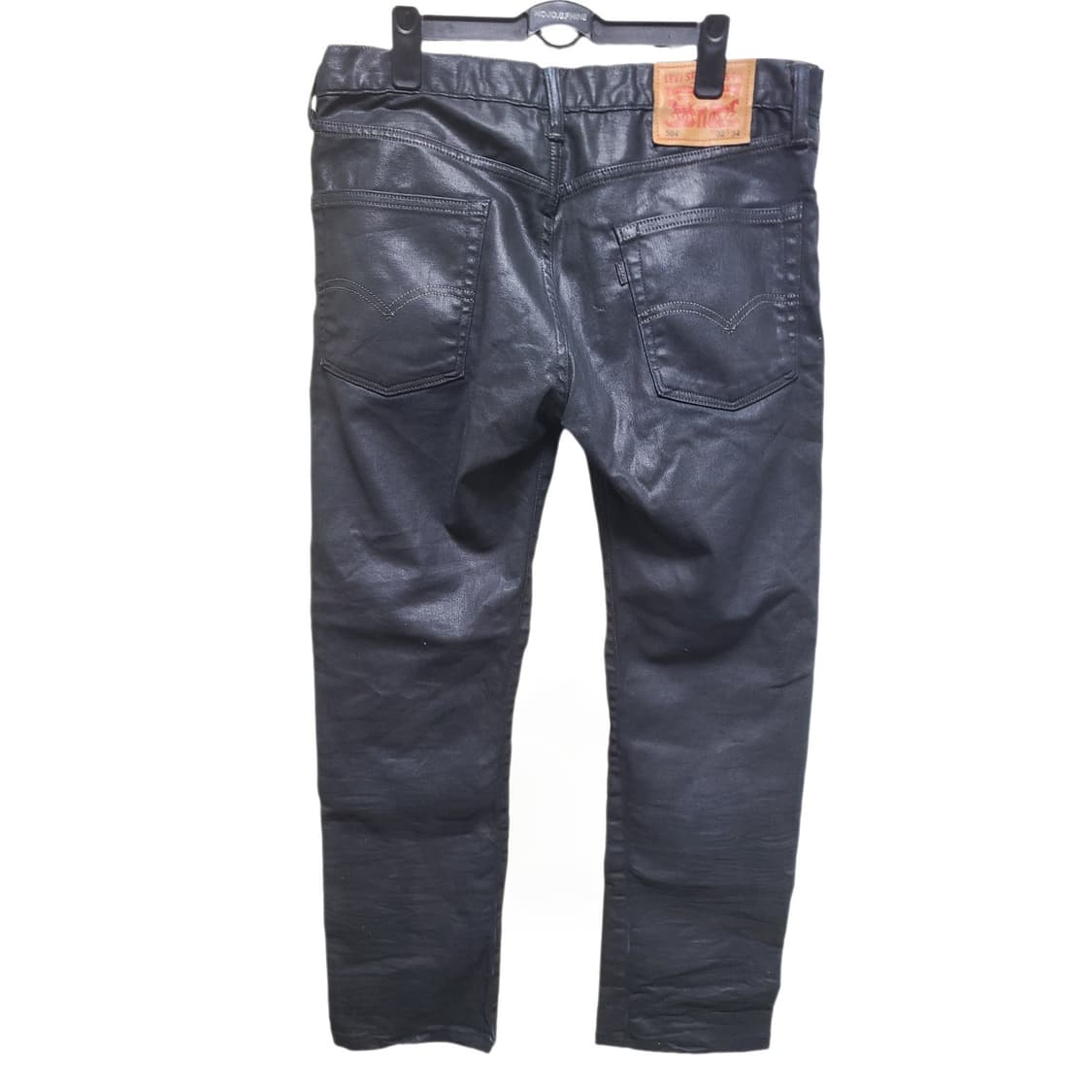 리바이스 블랙 코팅 데님 바지 33~34인치 상품이미지2