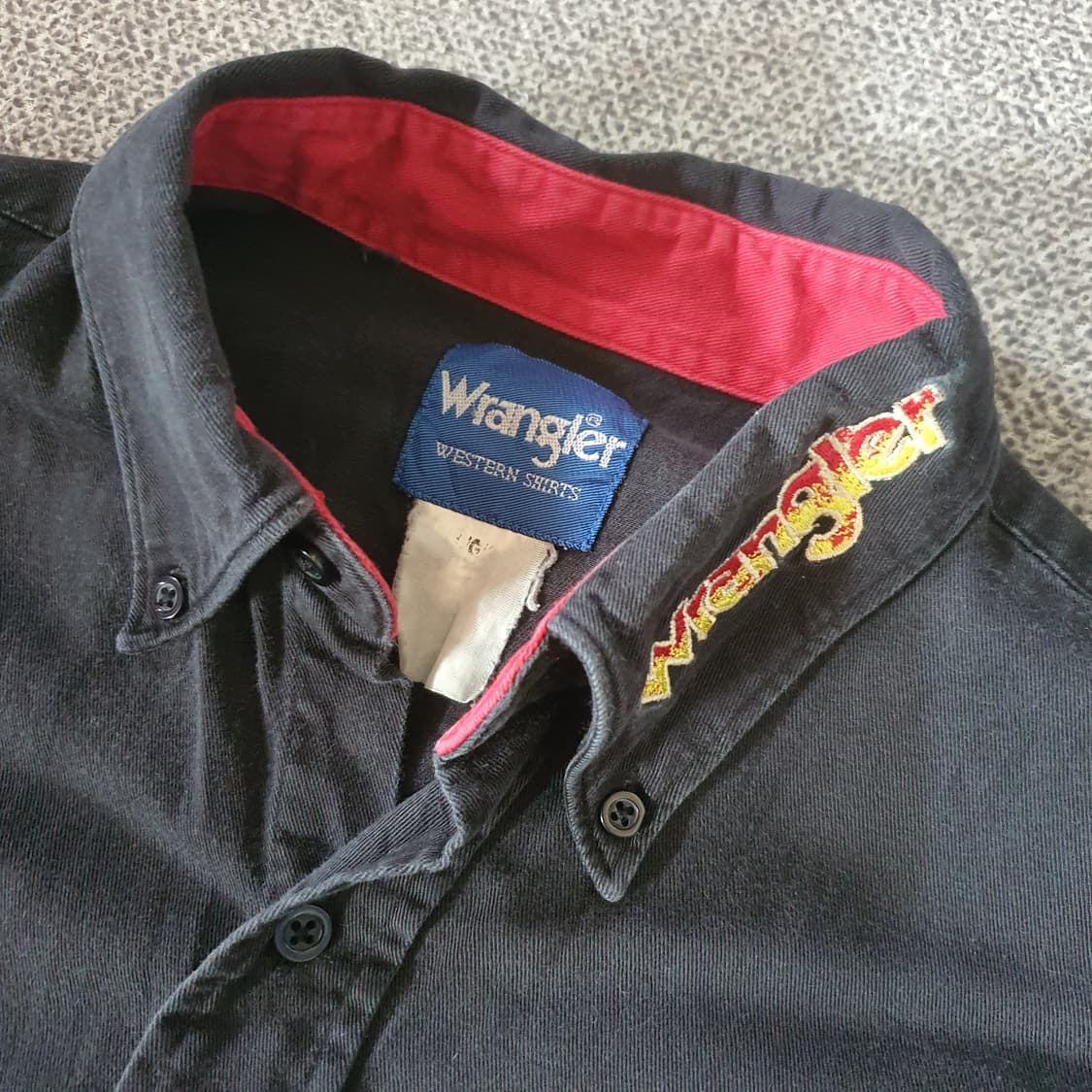 랭글러 자수 웨스턴 셔츠 no.59 상품이미지3