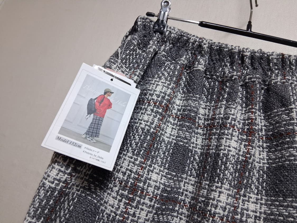 일본빈티지수입 Petire 체크모직롱스커트 새상품상태
27까지 상품이미지7